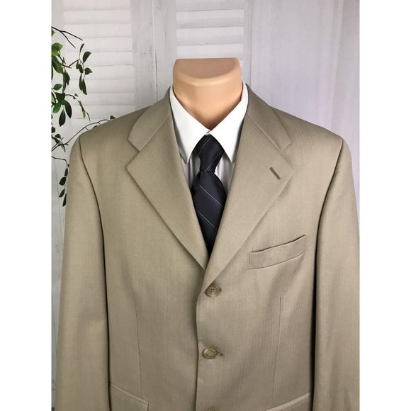 Ralph Lauren Mens Size 40 Regular Suit Jacket Wool - Picture 4 of 12